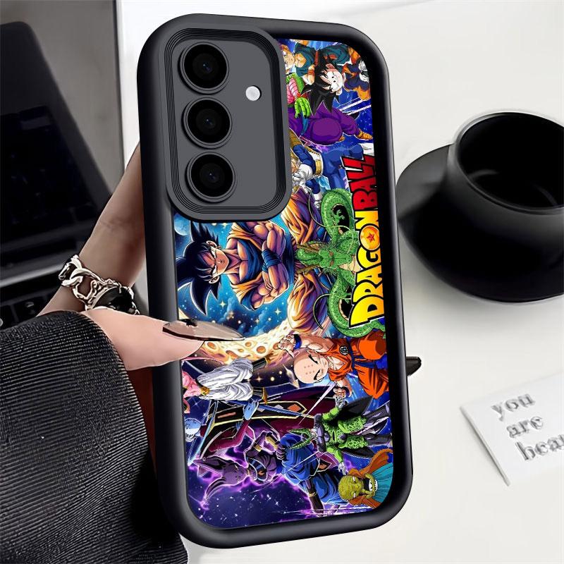 

Чехол для телефона с аниме Dragon Ball для Samsung S26 S25 S24 S23 S21 S20 Ultra Сон Гоку для Galaxy S25 S24 FE S26 Plus Силиконовый чехол Galaxy S20