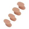 8 Pairs Toes Separator Soft Silicone Relieve Pain Reduce Friction Toes Spacer Bunion Corrector Skin Color