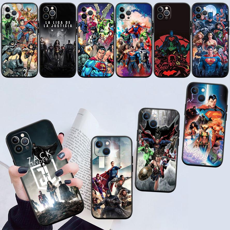 Justice league New High-End Shell Phone Case for iPhone SE X XS XR 16E 11 17 Pro Max 8 7 6 6s Plus Air