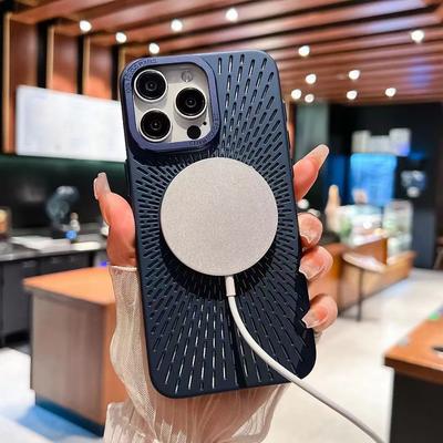 Eisspürbare Wärmeableitung Geeignet für IPhone 16 Berlin Magnetisches Laden Handyhülle Apple 15 ProMax Sturzsichere Schutzhülle 14