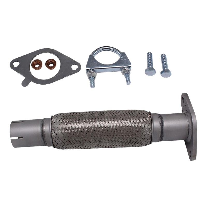 Front Flex Exhaust Pipe Metal Parts for Ford Focus 1.4i 1.6i MK1 98-05 Repair Parts Accessories Simple Tallation Sturdy