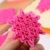 5pcs/set Dotting Tools DIY Lace Pattern Embossing Clay Molds Clay Sculpture Stamp Tool Mould