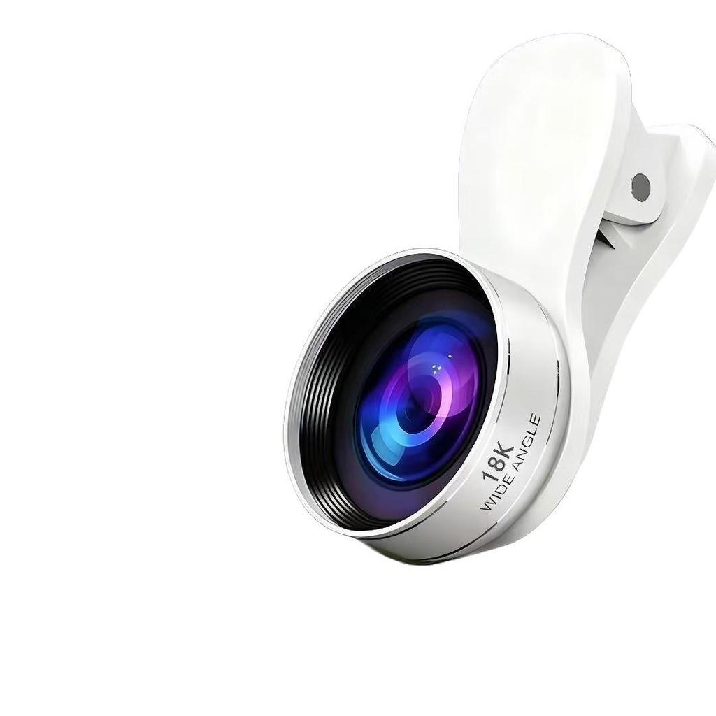 18K HD Ultra Clear Wide-Angle Lens for Mobile Photography and Live Streaming