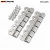EPMAN Single Line Clamp Fuel Line Clamps 3/8"&3/16"& 1/4" SS 1 Pack Suit  Fuel, Air, Electrical, Brake, Lines Etc EPLC3187