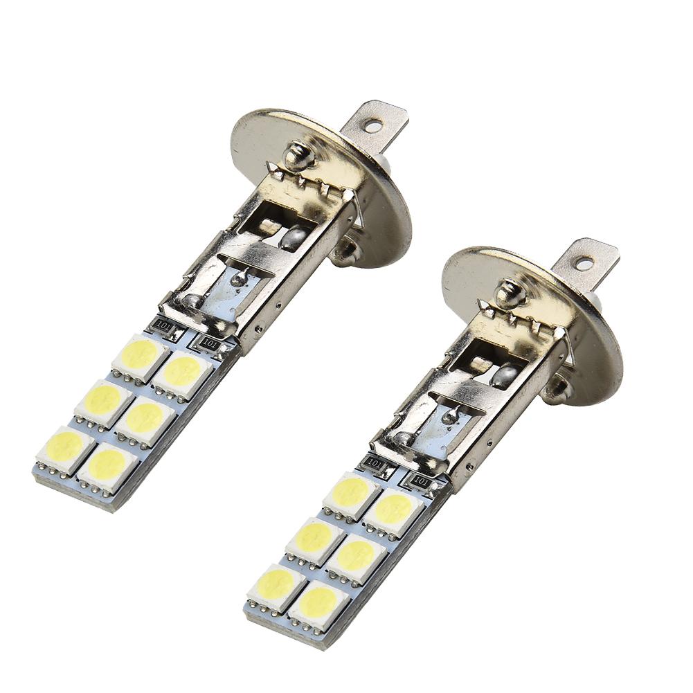 H1 Fog Lights H1 H1-12SMD-5050 12A Super White 12V-24V
