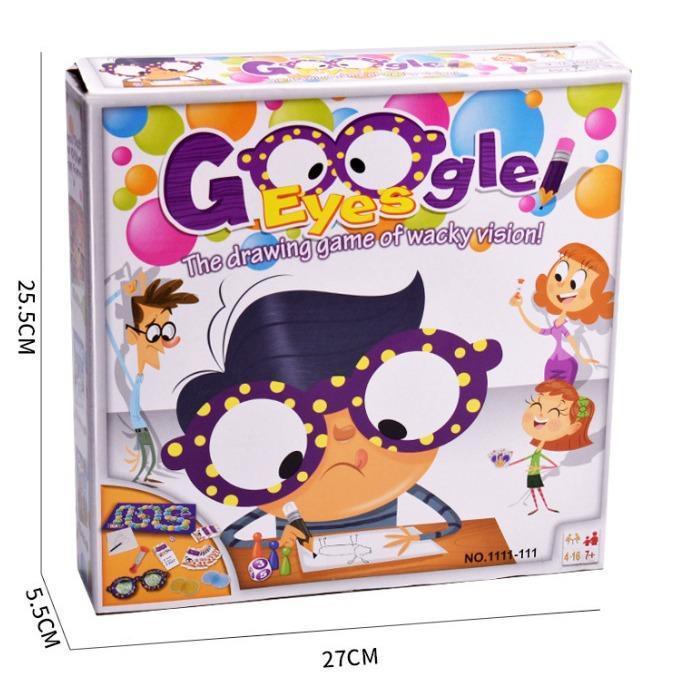 Drawing Glasses, Parent-child Interactive Board Game, Children's Desktop Funny Toy