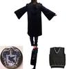 Harry Potter Costume Hogwarts Adult Child Robe Cape Vest With Breathable Fabric And Exquisite Stitching For Halloween Cosplay