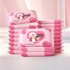 Portable Fragrance-Free Moisturizing Wet Wipes for Hands and Mouth – Travel-Friendly Small Pack for Students