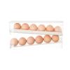 Auto Rolling Fridge Egg Organizer, Space Saving Eggs Dispenser for Refrigerator Storager, Home Egg Holder, 1 Pack