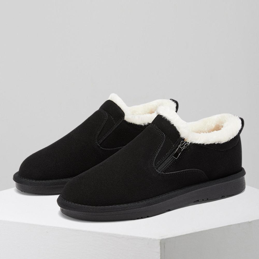 Warrior Men's Snow Boots Warm Thickened Fleece Men's Shoes Cotton