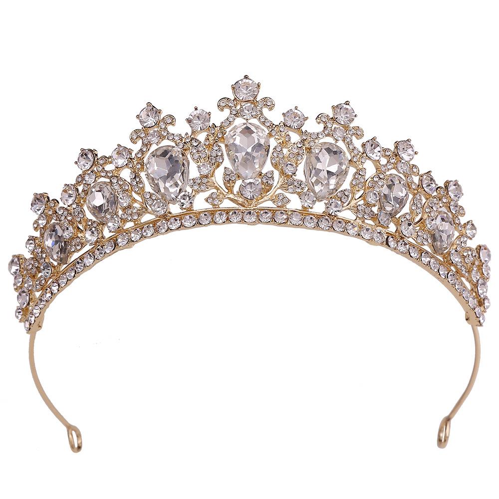 Popular Hair Accessories, Fashionable High-end Crystal Bridal Small Crown, Wedding Dress, Birthday Party Accessories