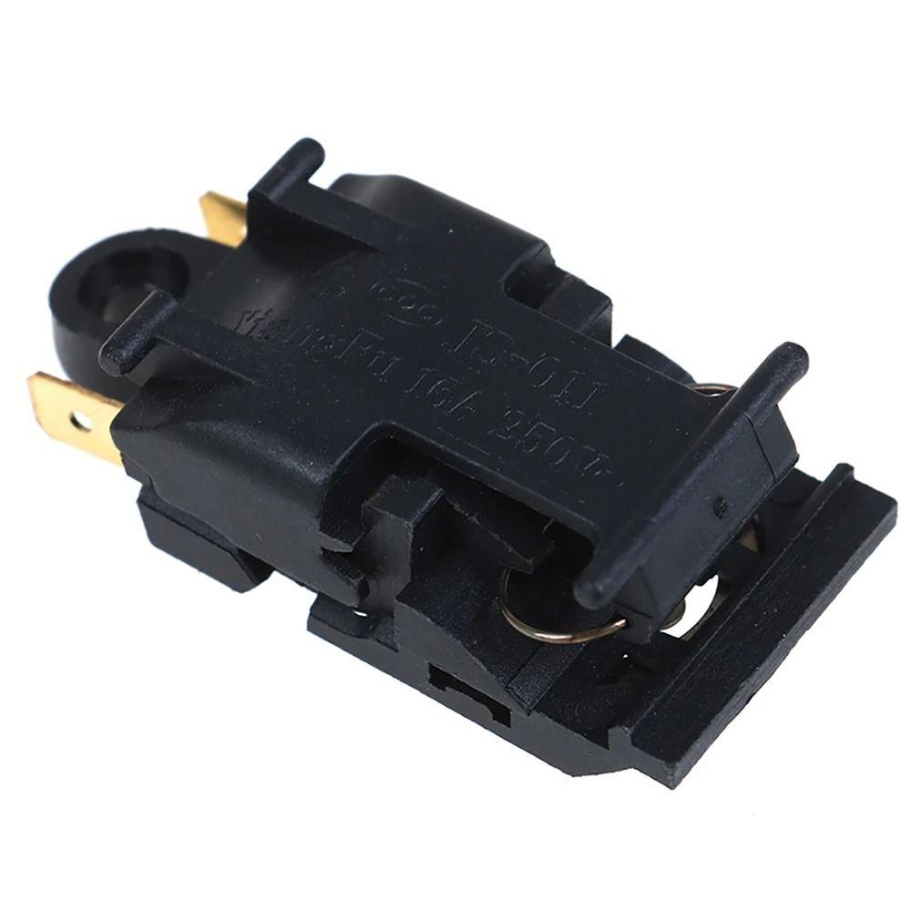 10Pcs New 250V Electric Kettle Switch 16A 2-Pin Thermostat Temperature Control Black XE-3 JB-01E Kitchen Part