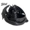 Unique Key Bowl 3D Printed Dragon Jewelry Tray Fantasy Catchall Gothic Storage Tray Holder Medieval Desktop Gift for Fans Cool Office Accessories
