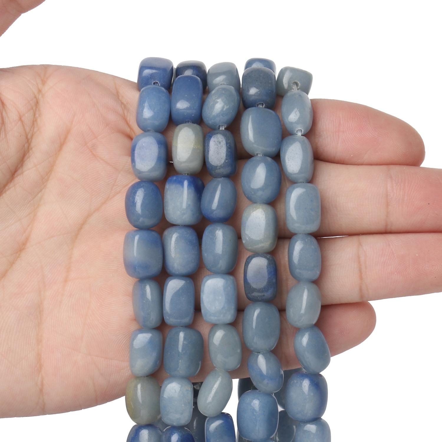 

1 шт., натуральный опал, тигровый глаз, бирюза, яшма, малахит, свободные кубические каменные бусины для изготовления ювелирных изделий, браслет «сделай сам», 8x12 мм blue aventurine 8x12mm