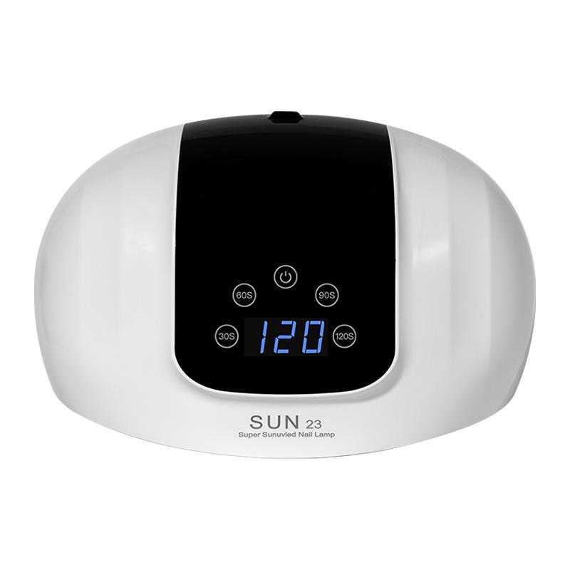 Sun23 Red Light Phototherapy Nail Lamp - Quick Dry, No Hand Blackening, Large Double Hand Size for Nail Salons.