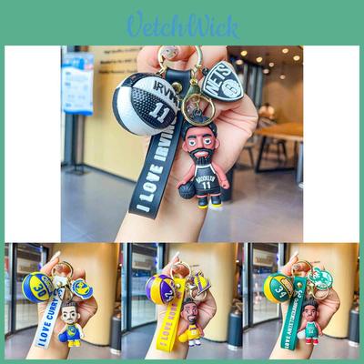 Adorable Silicone Basketball Star Keychain For Backpacks And Cars Unique Gift