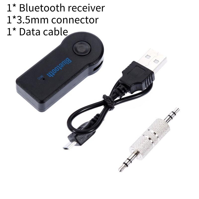 

Адаптер-приемник Bluetooth 3,5 мм разъем Аудио для телефона Автомагнитола с микрофоном Высокая скорость