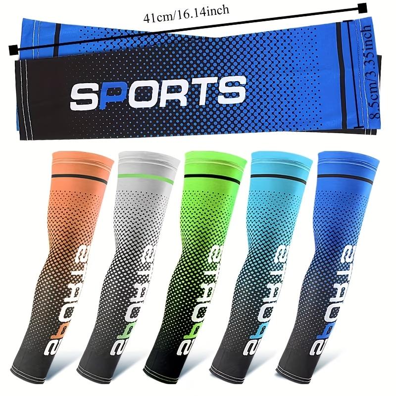 1 pair Cooling Arm SleevesStylish Arm Protectors Suitable for Outdoor Sports Such as Golf Cycling and Driving