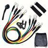 11 Piece Set Of Muscle Training Straps, Multifunctional Fitness Tension Strap, Fitness Tension Training Harness, Elastic Rope