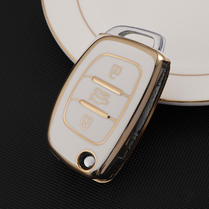 

Крышка корпуса ключа Hyundai для ix35, Santa Fe, ix25, Sonata, Mistra, Elantra, Verna, Celesta PE Bag