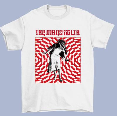The Mars Volta Music For Lovers White T-Shirt Cotton Full Size Unisex T-Shirt