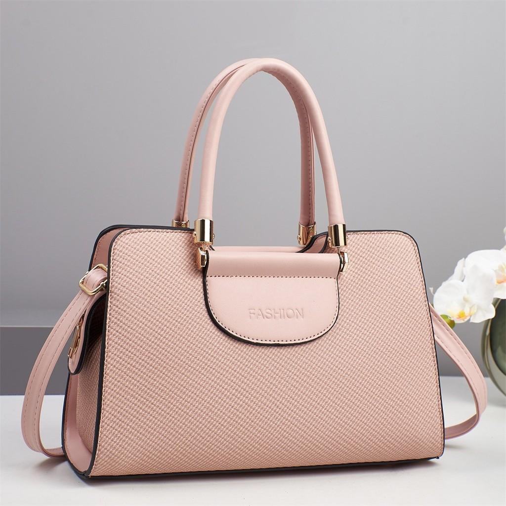 Urban Minimalist Pu Handbag With Large Capacity For Daily Use