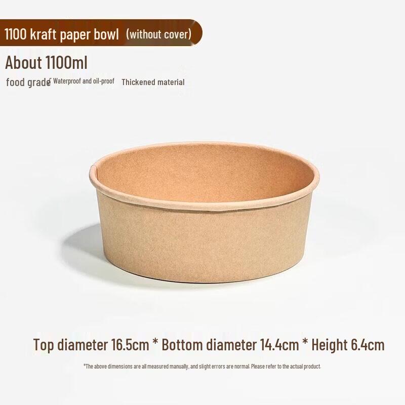 

Eco-Friendly Disposable Food Bowls