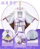 Cosplay Deluxe Edition Emilia Cosplay-kostyme Scene Skole Starting Life in Another World Casual Størrelse [Nou-satsu] ReZero Kjole, Anime, Halloween,