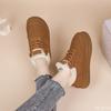 Thick Soled Shoes for Women's New Winter Warm Bread Cotton Shoes with a Simple Comfortable Temperament Sports Board Shoes