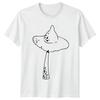 Simple Mushroom Outline TShirt Fungi Nature Birthday Gift For Him And Her