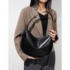 Niche High-end Fashion Crossbody Half Moon Bag Fashionable One Shoulder Crossbody Niche Design Handbag Women's Bag