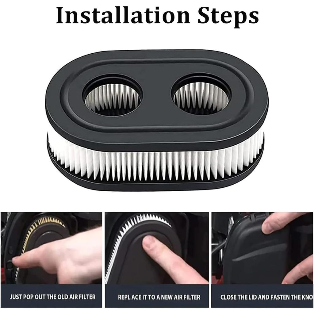 593260 Lawn Mower Air Filter for Briggs and Stratton 798452 334404 5432 5432K 500EX 550EX 575EX 625EX 675EXI 725EXI Engines Parts Toro Recycler 22