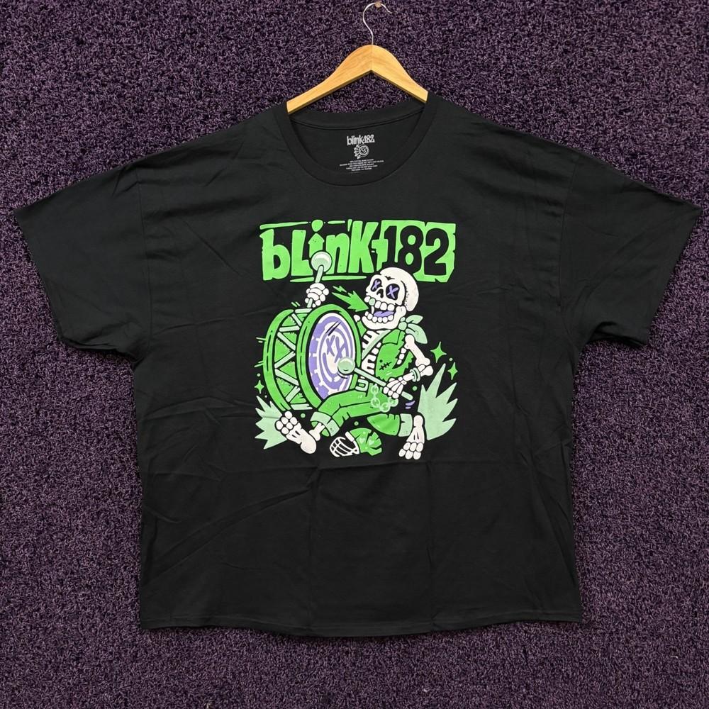 Blink 182 Marching Band Skeleton Tshirt size 3xl Unisex T-Shirt XL