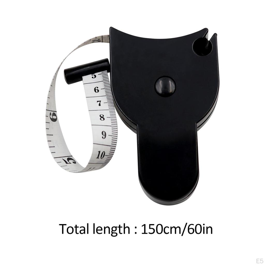 Soft Cloth Ruler Portable 150cm Body Measure Tape for Sewing Handcrafts Style A