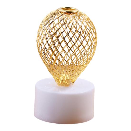 Star Moon Iron Art Mesh Candlestick Candle Lamp Rustic Style Display Mold Ramadan Eid Mubarak Festive Decoration