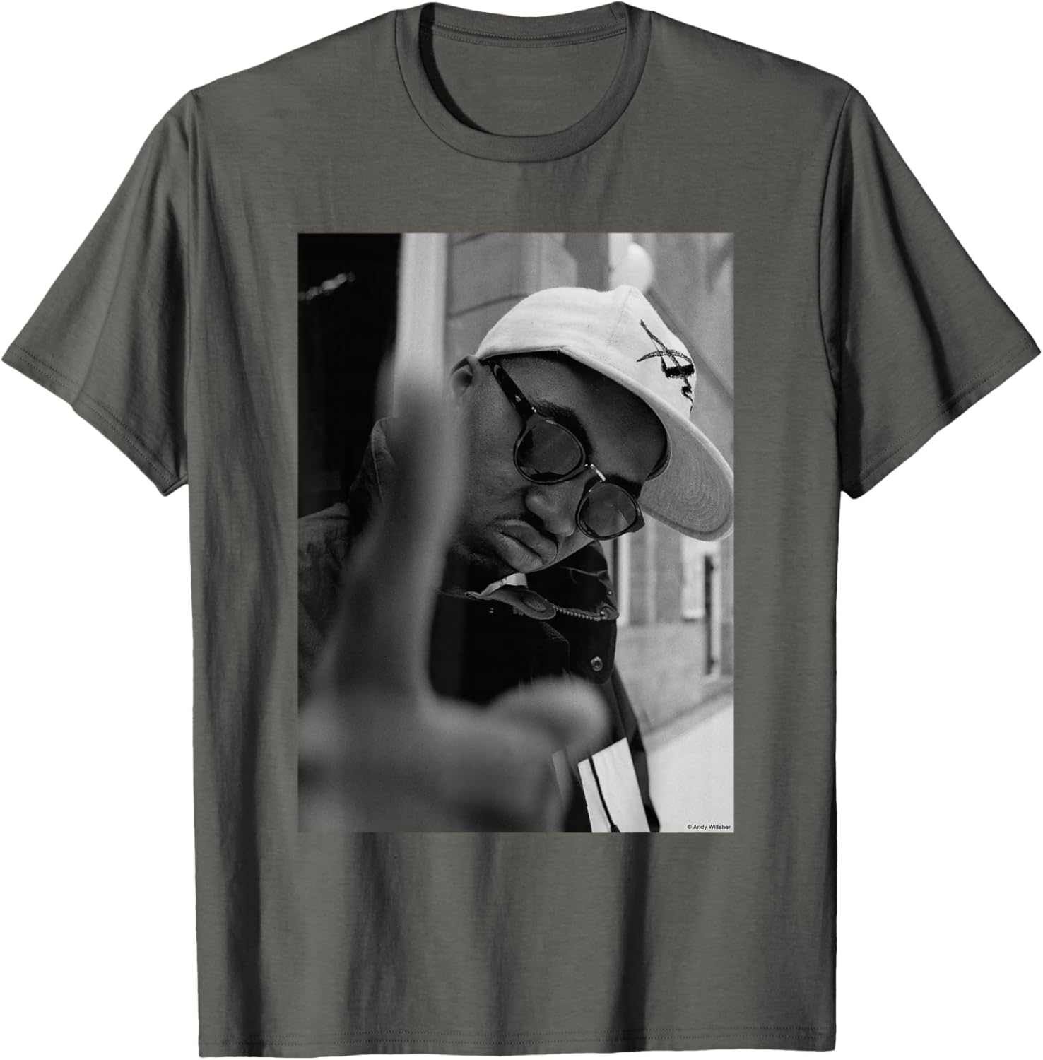 NAS American Rapper Illmatic by Andy Willsher T-Shirt S разноцветный