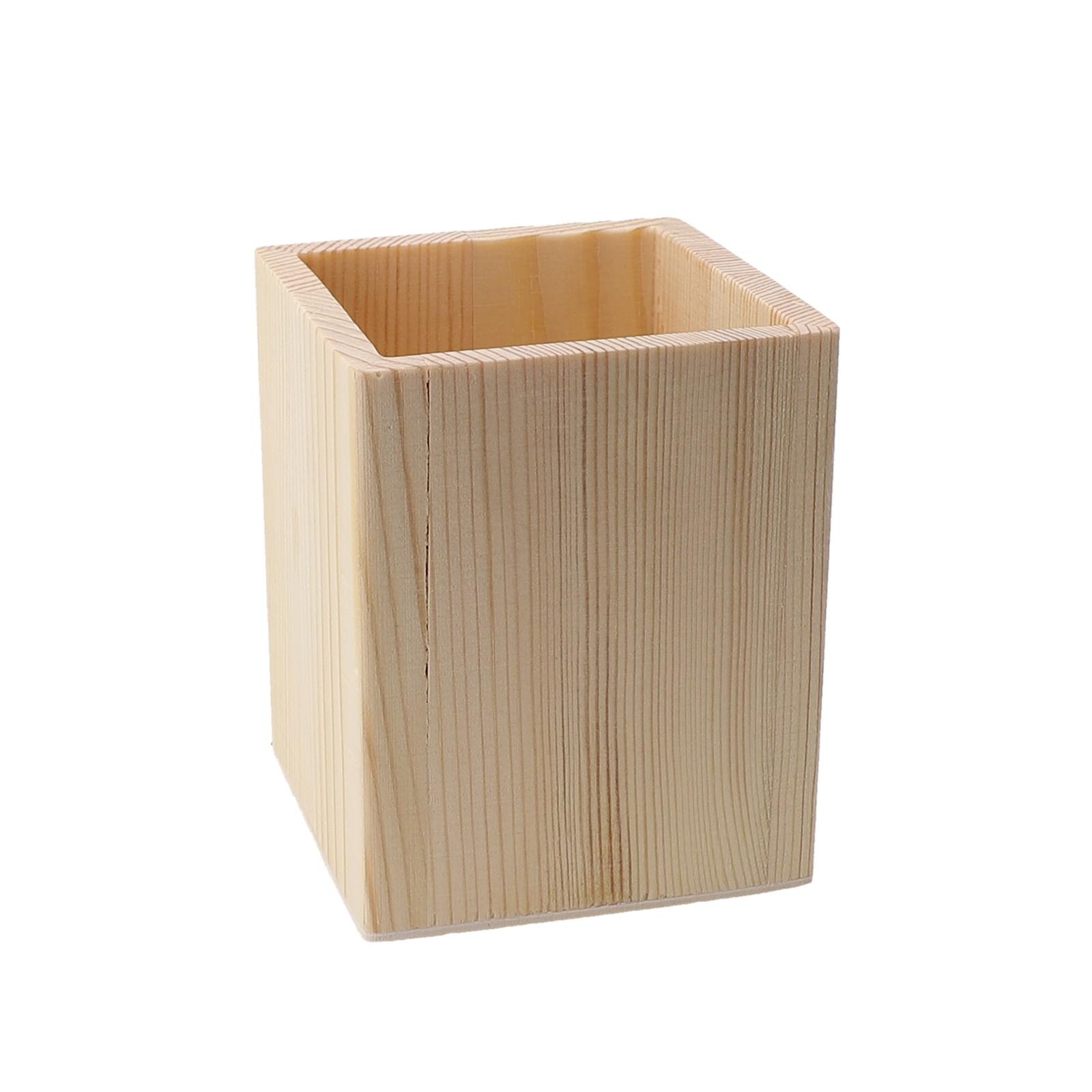 

Органайзер для карандашей, настольный, канцелярский, деревянный, подставка-стакан для ручек, подходящий A