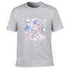 Watercolor Seashell Starfish Coastal Ocean Shell Illustration Loose Vintage Distressed Washed Casual Tee