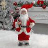 Santa Claus Ornament 30cm Standing Santa Claus Christmas Ornament C...