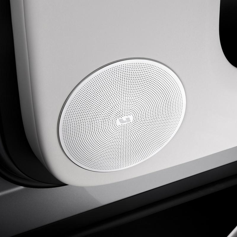 For Li LiXiang L9 2022 2023 Car Four Door Audio Speaker Loudspeaker Ring Trim Cover Decoration Sticker Interior Accessories 4Pcs