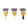 3pcs 3 Way Guitar Toggle Switches Short Straight Switch with Black White Cream Tips for Electric