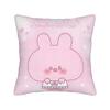 Asamimichaan Cute Asamimi Heart Square Pillow Covers Polyester Car Cushion Case Cute Home Decoration Throw Pillow Case 45*45