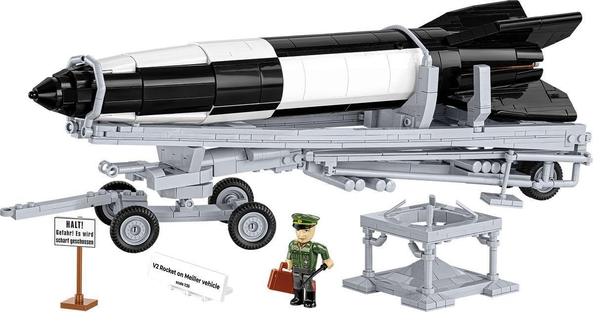 

Набір затискачів Cobi V2 Rocket & Transporter Executive Edition, 1191 елемент - Артикул №. 3120 - Сумісний із затискачами інших виробників