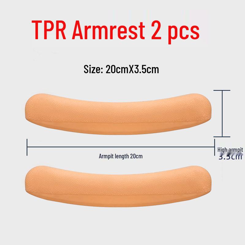 Underarm Crutch Accessories: Double Crutch Sleeves, Grip Handles, Thick Sponge Pad Covers, Soft Underarms