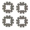 Multi Power Tool Oscillating Saw Blade Adapter 4Pcs with Shank Compatible with Multiple Accessories for Woodworking