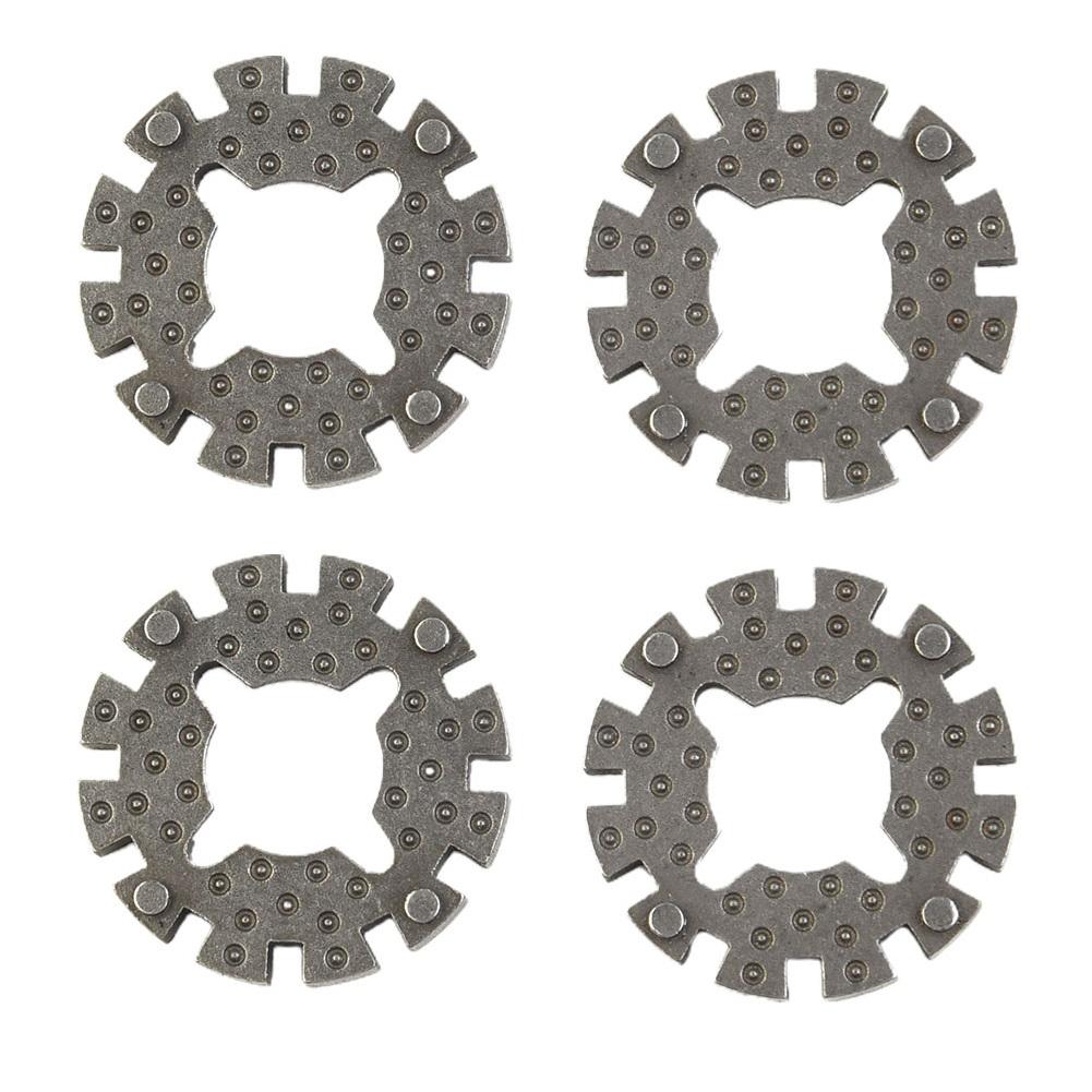 Multi Power Tool Oscillating Saw Blade Adapter 4Pcs with Shank Compatible with Multiple Accessories for Woodworking