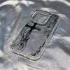 Dark Gothic Cross Mark Phone Case for OPPO Reno4 Reno5 Reno6 Reno8 Reno11 Reno12 13 14 15 Z T F Pro 4G 5G Transparent Soft Cover
