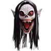 Halloween Rémisztő Zombi Vámpír Járó Szörnyeteg Maszk Ijesztő Horror LatexFülű Teljes Fej Maszk Halloween Jelmez Maszkok Felnőtteknek