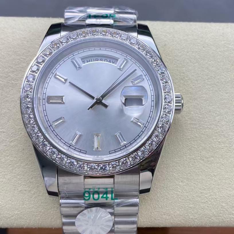 

WeChat Laojia Мужские автоматические механические часы для трансграничной торговли с инкрустацией бриллиантами «Черный леденец», серия «Двойной календарь».