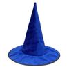 Hat Witches Halloween Cosplay Prop Plush Fabric For Party Costumes Decorations